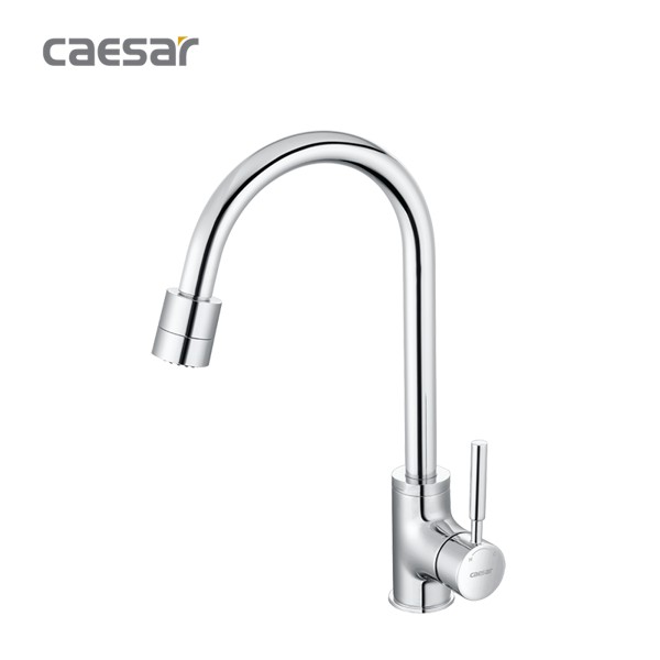 Vòi rửa bát nóng lạnh 3 chế độ nước K325C Caesar