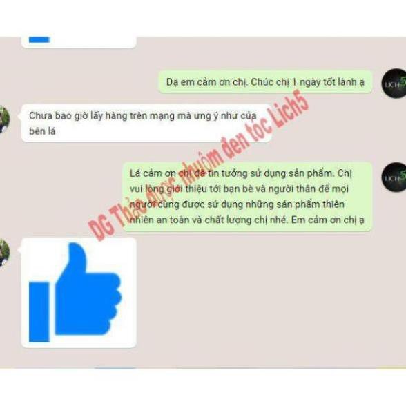 Dầu Gội Thảo Dược Đen Tóc Lich5 Hộp 10 gói | BigBuy360 - bigbuy360.vn