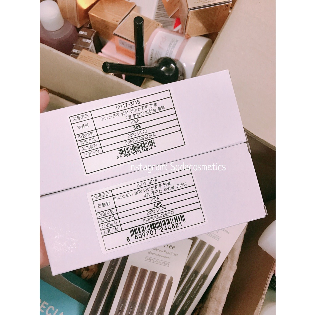 CHÌ KẺ MÀY INNISFREE AUTO EYEBROW PENCIL