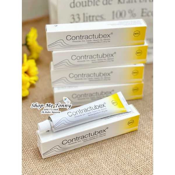 Kem làm mờ sẹo Contractubex Đức tuýp 30g
