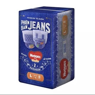 Tã quần Huggies (Phiên bản Jeans) M8/L8