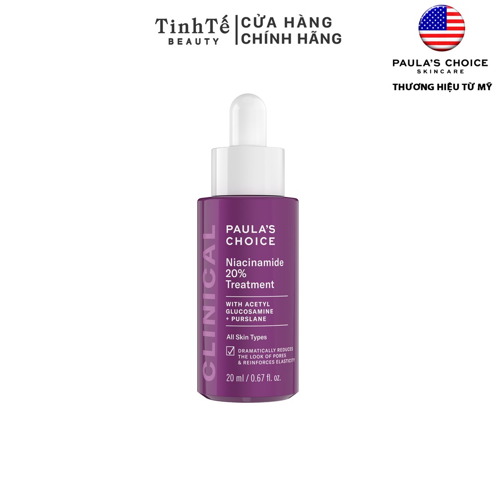 Tinh chất Paula's Choice Clinical Niacinamide 20% Treatment 20ml