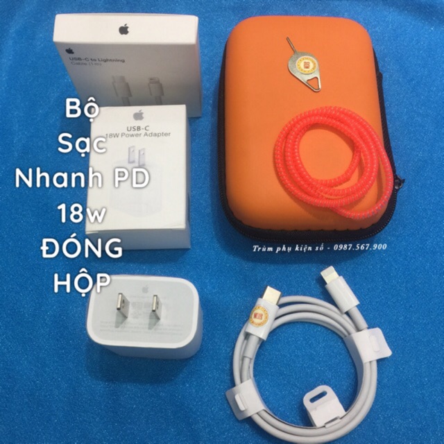 Bộ Sạc Nhanh 18W PD FOXC (Bản Nội Bộ)