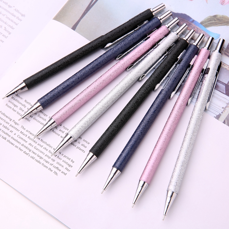Bút chì bấm đầu kim loại 0.5/0.7mm