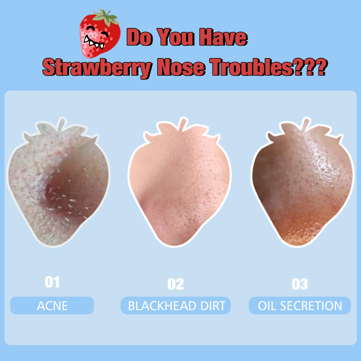 Miếng Dán Lột Mụn Đầu Đen LAMUSELAND LA8001 Làm Sạch Sâu Lỗ Chân Lông Vùng Mũi | BigBuy360 - bigbuy360.vn