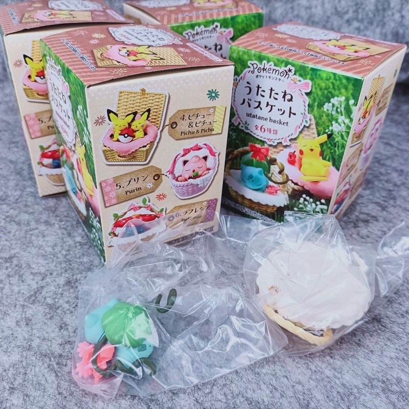 [ HÀNG CÓ SẴN ] Bộ mô hình Pokemon Utatane Basket