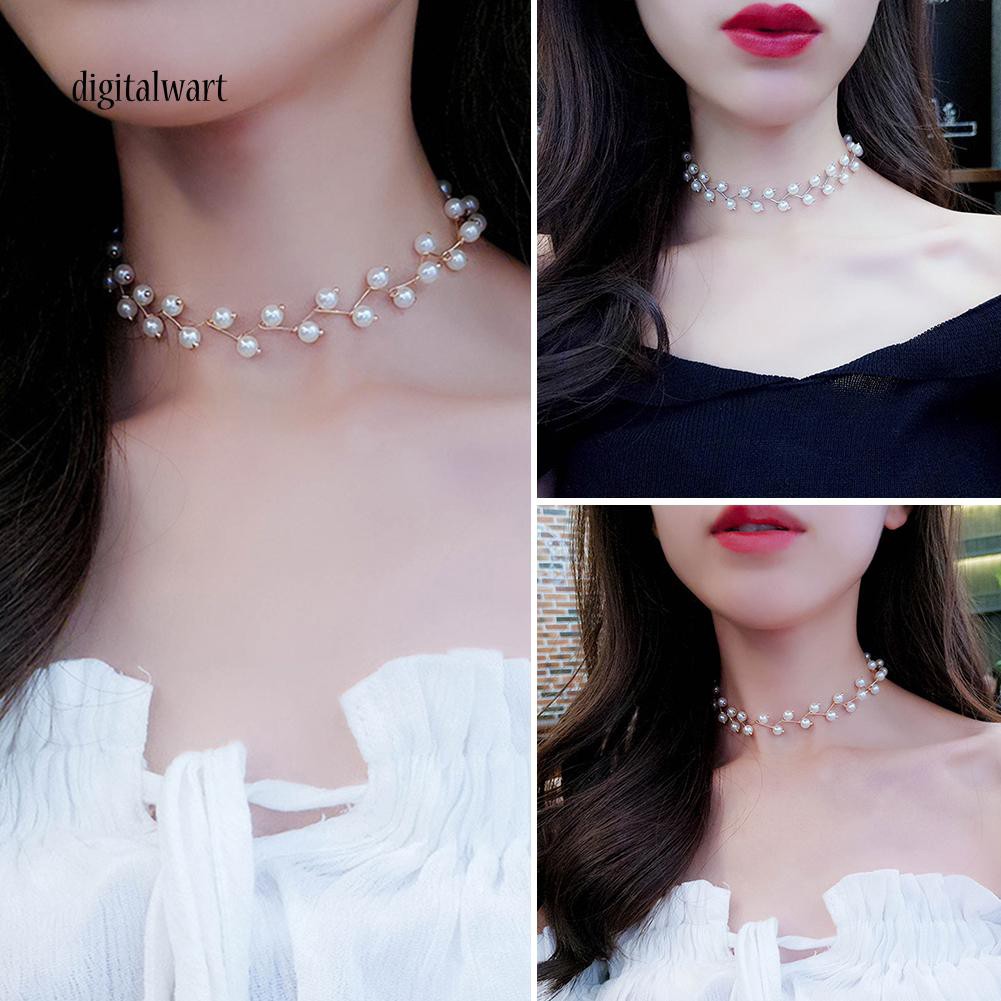 [Mã FASHIONCB232 hoàn tối đa 15K xu đơn 50K] Vòng cổ thiết kế phối ngọc trai nhân tạo sang trọng dành cho nữ | BigBuy360 - bigbuy360.vn