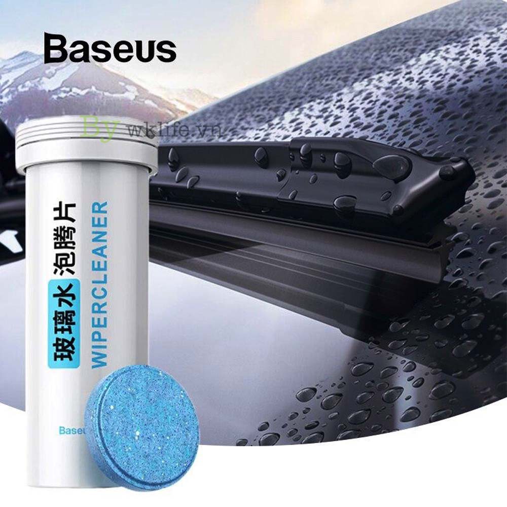 Viên Sủi Lau Kính Chuyên Dụng Hàng Cao Cấp Baseus Hộp 12 Viên