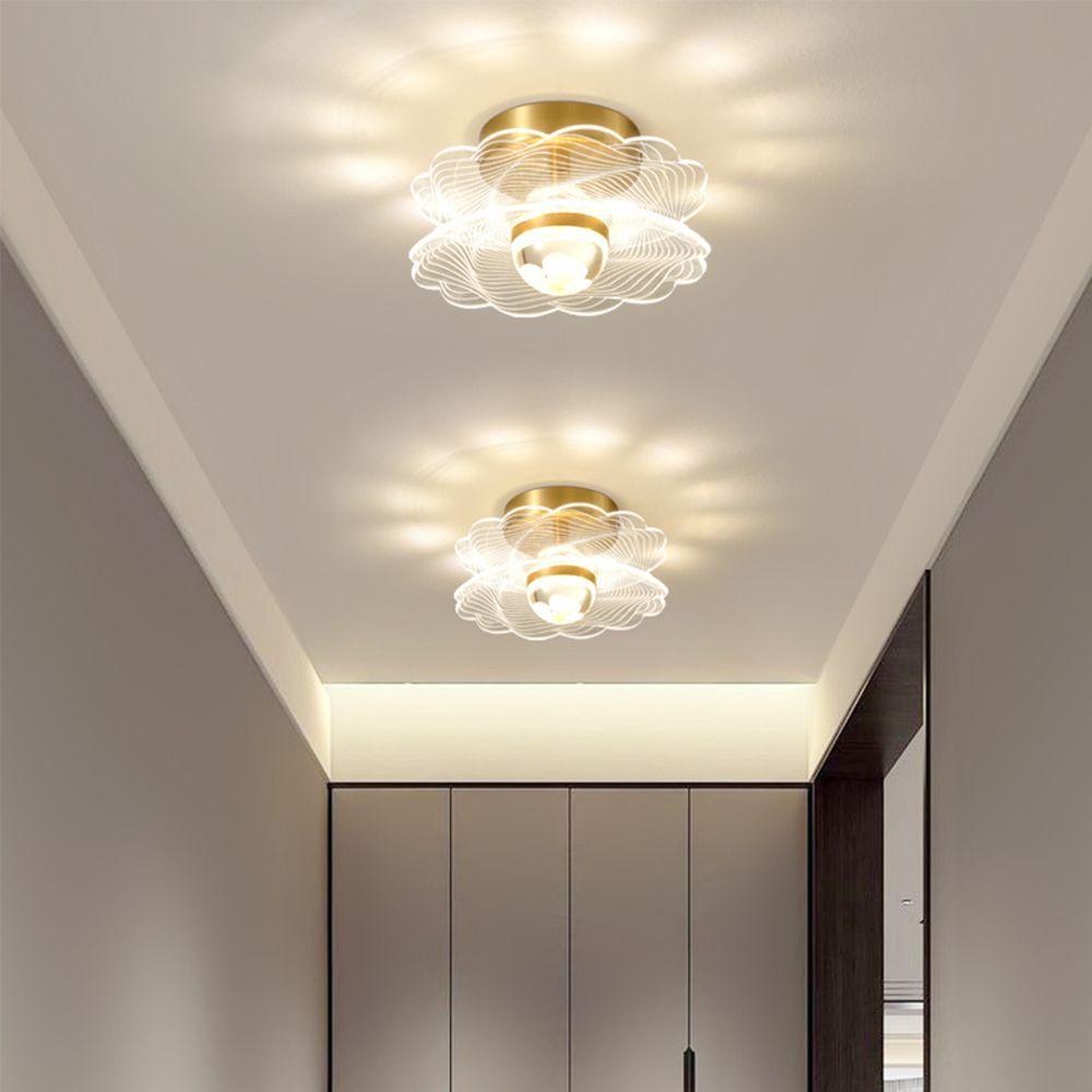 GOGOUP Đèn Trần Bằng Acrylic Dùng Trang Trí Nhà Cửa