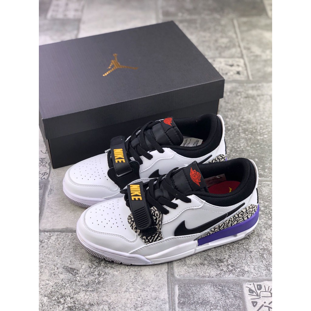 Giày ORDER Nike Jordan Legacy 312 Low "Lakers" Purple chất lượng tốt nhất