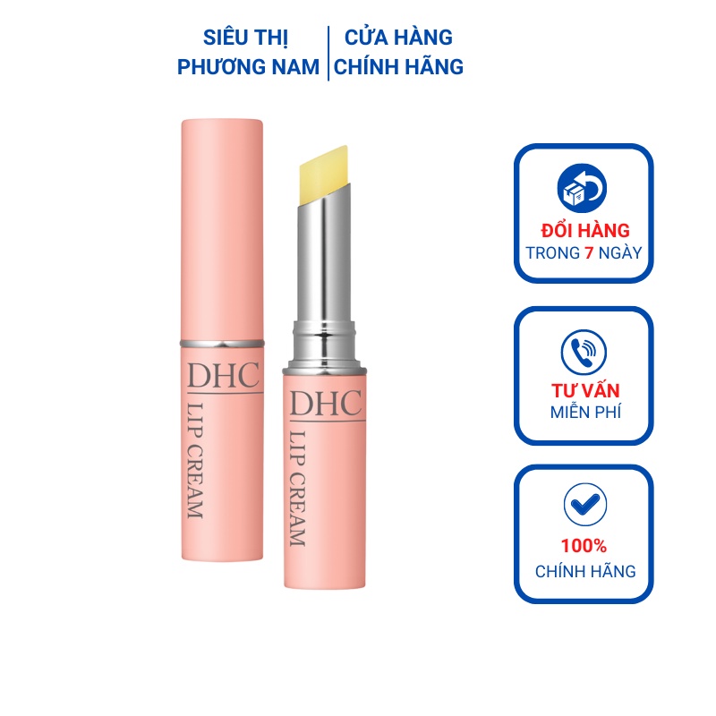 Son dưỡng môi DHC Nhật Bản Lip Cream giữ ẩm môi, dưỡng môi sáng hồng tự nhiên 1.5g