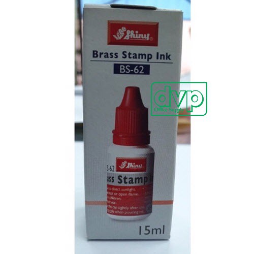 ⚡Giá siêu [HOT]⚡ Mực đóng dấu đồng Shiny Brass Stamp Ink BS-62