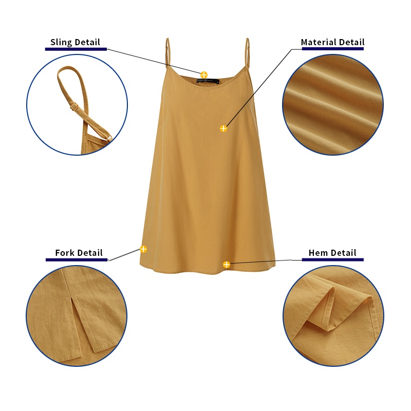 Áo thun nữ Zanzea không tay thời trang Hàn Quốc cá tính