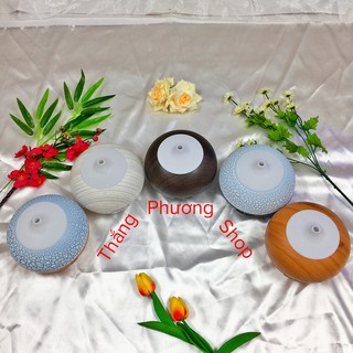 [BH 12 Tháng] Máy Tạo Ẩm, Máy Khếch Tán Tinh Dầu AROMA Hình Bí Ngô ( Tặng Chai Tinh Dầu 10ml)