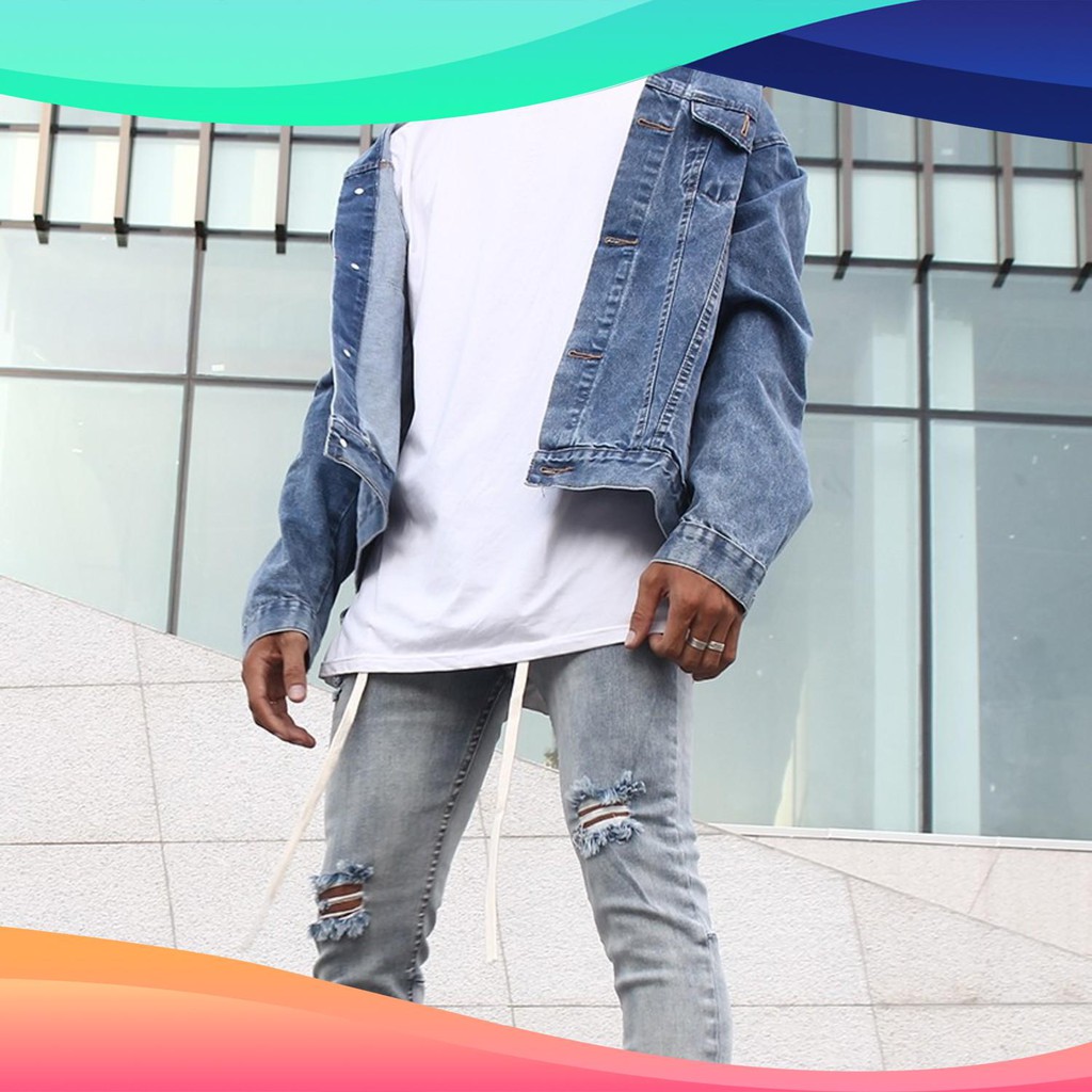 [ FLASH SALE ] ÁO KHOÁC JEAN NAM HÀNG HIỆU PACSUN