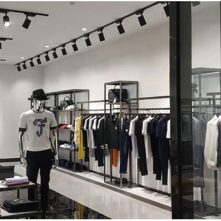 Bộ 3 Đèn Led rọi ray ống bơ 5W trang trí shop
