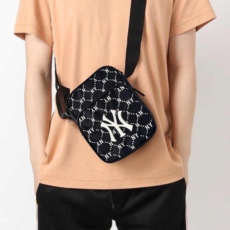 [SIÊU RẺ] Túi đeo chéo MLB NY nam nữ minibag monogram hàng dư