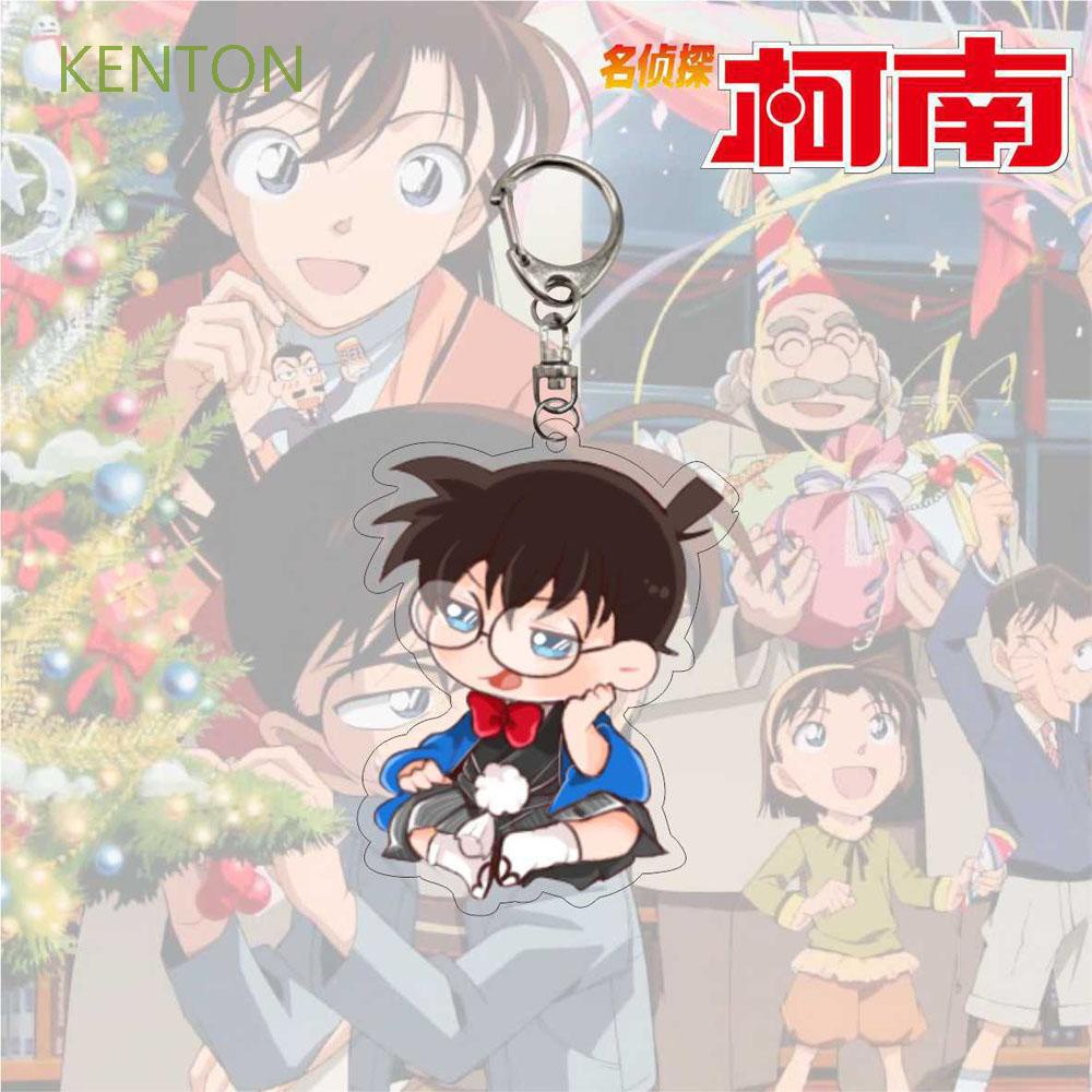 Móc khóa nhựa acrylic hình nhân vật anime conan dễ thương