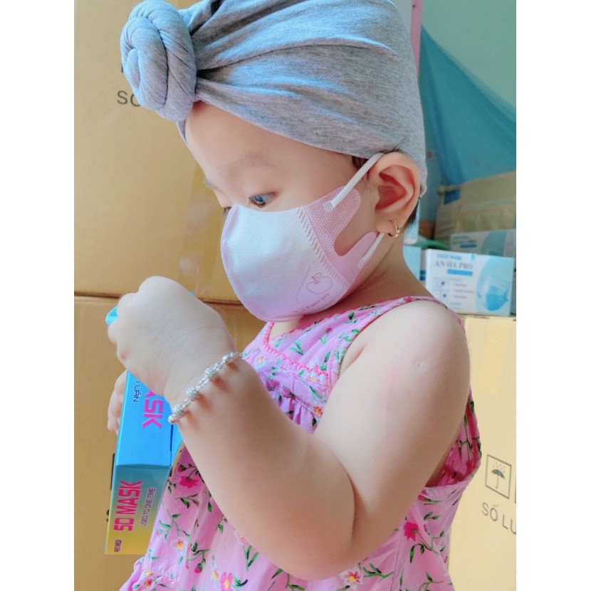 Khẩu Trang 5D Kids FAMAPRO Hộp 10 cái dành cho bé từ 1-5 tuổi