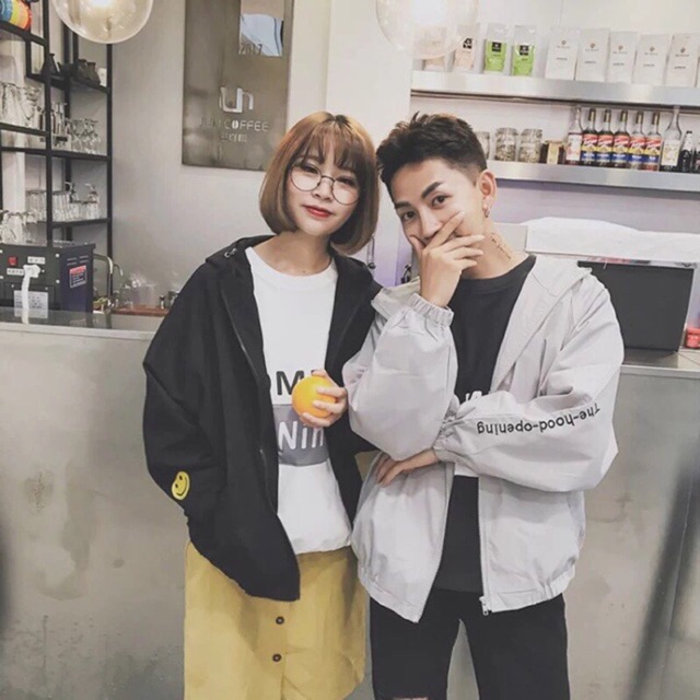 ☔️Áo Khoác Dù Mặt Cười ( Ảnh Thật Hình Cuối)