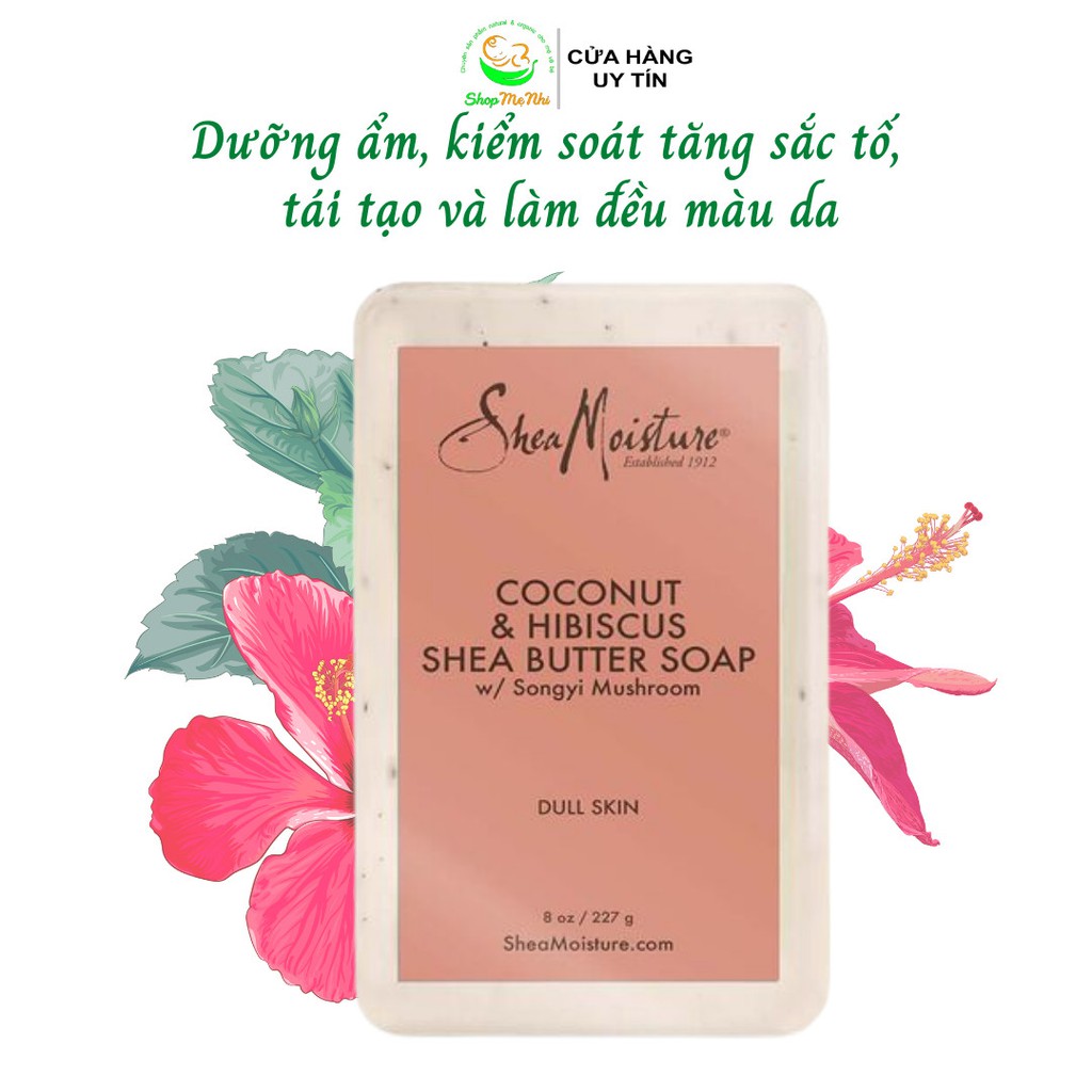 Xà phòng Shea Moisture nhiều loại - hỗ trợ dưỡng ẩm sâu, phục hồi và dưỡng trắng da.