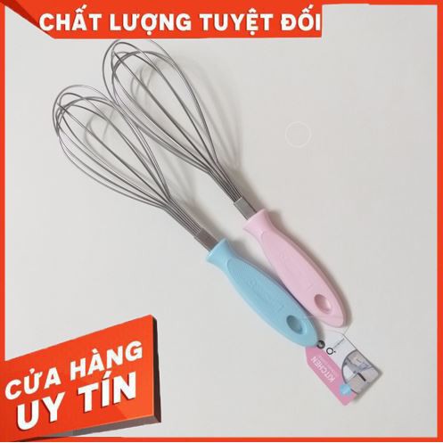 Cây đánh trứng cầm tay SK 3147 [HÀNG NHẬP KHẨU] cán nhựa đánh bột trộn kem, đánh trứng làm bánh (Giao hàng ngẫu nhiên)