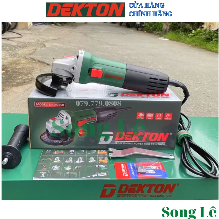 Máy mài góc 100mm Chính hãng Dekton DK-AG850