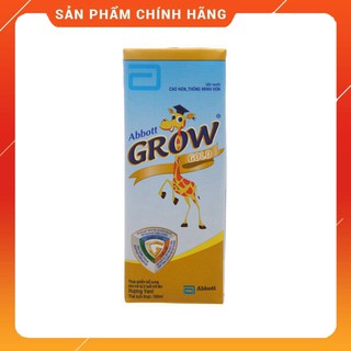 Lốc 4 hộp sữa bột pha sẵn Abbott Grow Gold vani 180ml sx3f