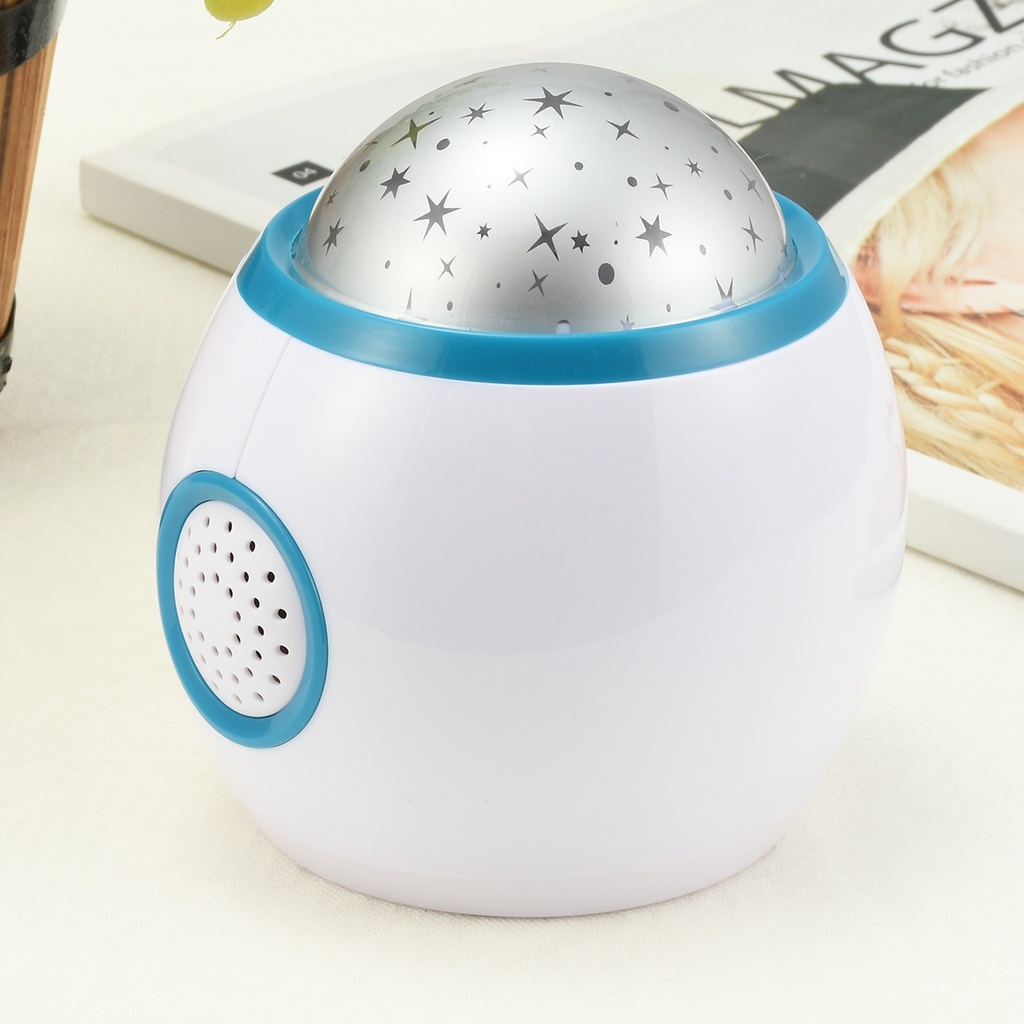 Đồng Hồ Báo Thức Phát Nhạc Hình Bầu Trời Đầy Sao Nhiều Màu Sắc Có Thể Thay Đổi Màu Sắc Dành Cho Bé