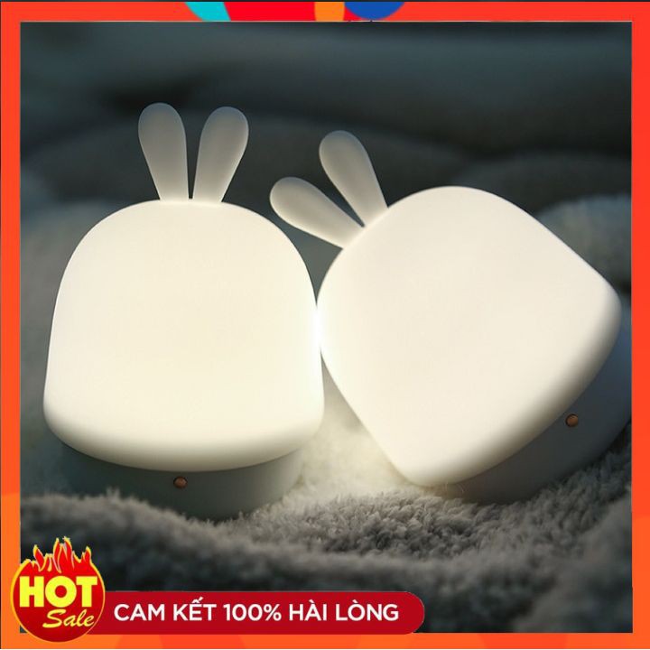 Đèn Ngủ Cảm Ứng ❤️FREESHIP❤️ Đèn Ngủ Silicon Siêu Dễ Thương Cho Bé Phiên Bản Cute - Thích Hợp Để Làm Quà Tặng