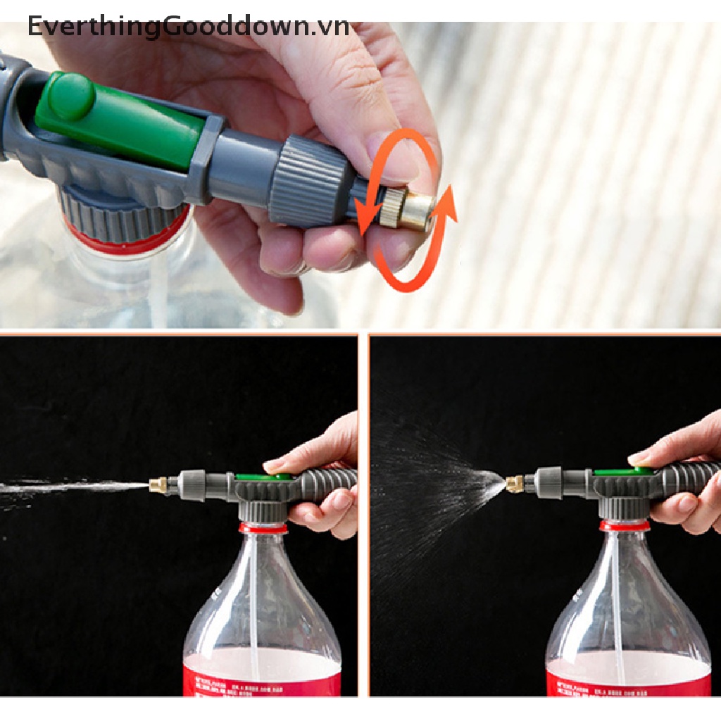 Đầu Vòi Xịt Nước Áp Suất Cao Thông Dụng Có Thể Điều Chỉnh Cho Sân Vườn