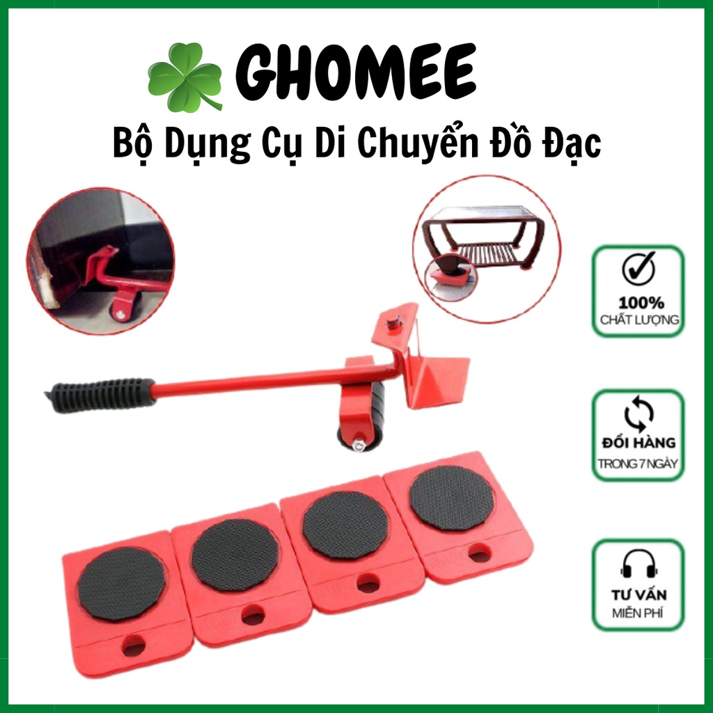 Bộ dụng cụ chuyển đồ đạc, hỗ trợ nâng và di chuyển hàng hóa