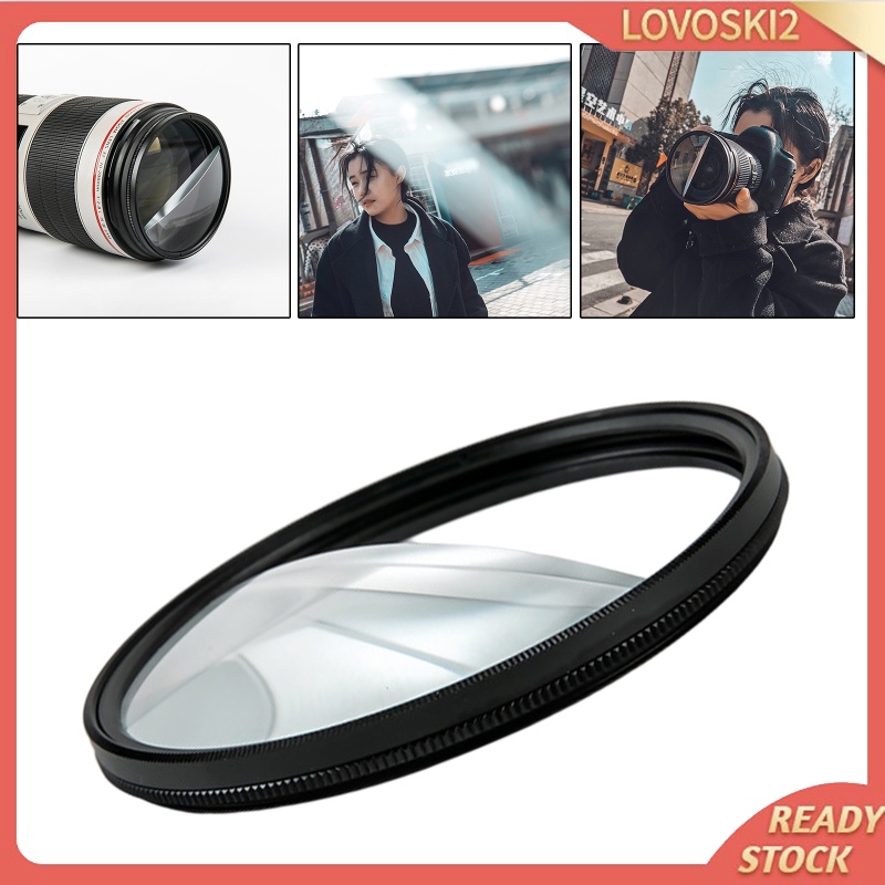 [LOVOSKI2]Quality 77mm Split Field Filter+2 Diopter Prism Filter Camera Accessories