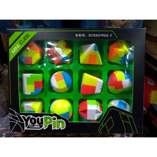 BỘ 12 RUBIK MINI - Mã sản phẩm: 2672