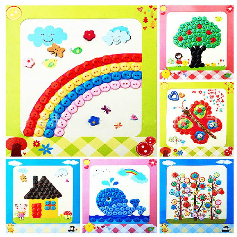 RAINBOW Set 12 Dụng Cụ Vẽ Tranh Thủ Công Giáo Dục Sớm Cho Bé