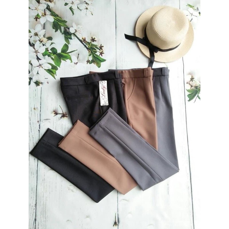 Mẫu quần tây công sở lưng vừa, shop đang bán 150k/1 quần lấy tương tác