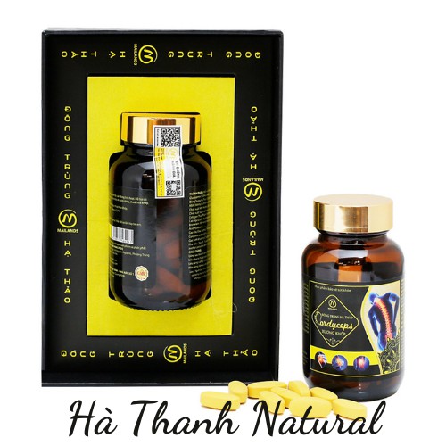 [HÀ THANH NATURAL] Đông Trùng Hạ Thảo Cordyceps Xương Khớp Mailands dạng viên nén,có quà tặng khi mua 2 sản phẩm trở lên