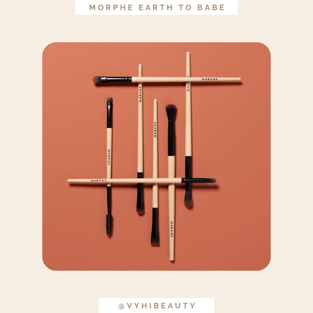 Set cọ Morphe Earth to Babe cho mắt 7 cây