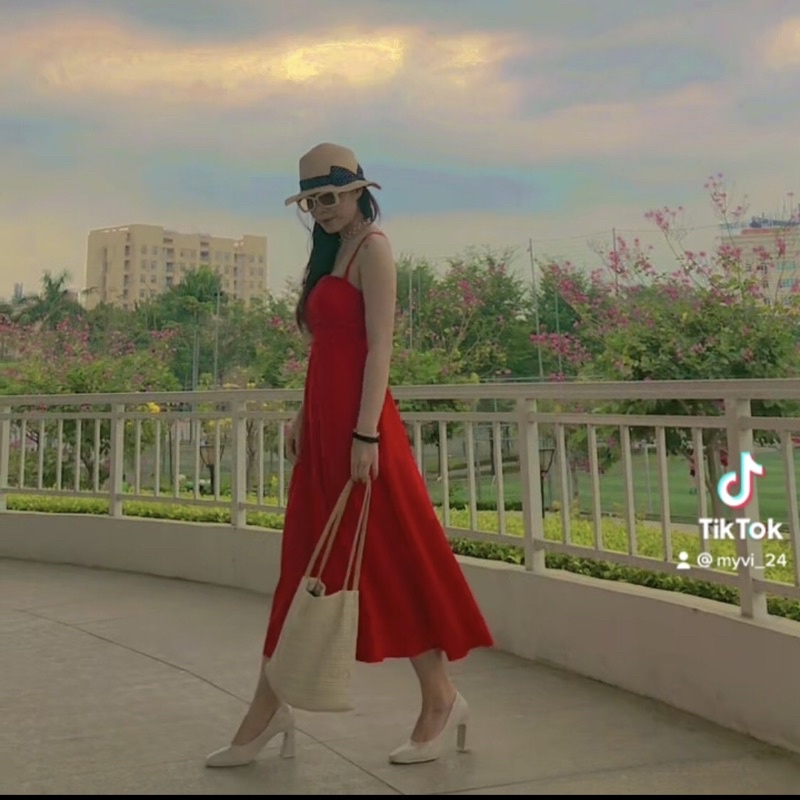 ĐẦM MAXI NỮ ĐI BIỂN DU LỊCHFREESHIP ĐẦM NỮ 2 DÂY DÁNG DÀI ĐAN DÂY LƯNG KÈM MÚT NGỰC | BigBuy360 - bigbuy360.vn