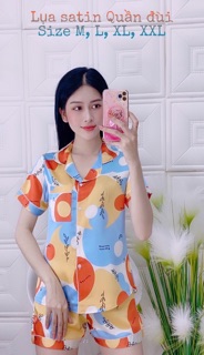🎀 Pijama TNQD Lụa satin 🎀 size L (dưới 55kg)