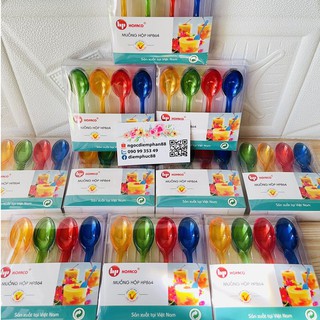 MUỖNG NHỰA TRONG - HỘP 20 CÁI