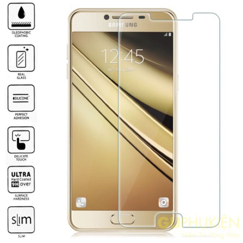 Kính cường lực Samsung Galaxy A5 2016 / A510 (trong suốt)