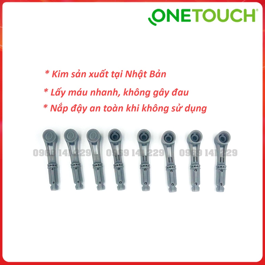 Kim lấy máu OneTouch Delica, dùng với bút lấy máu Delica, Delica Plus