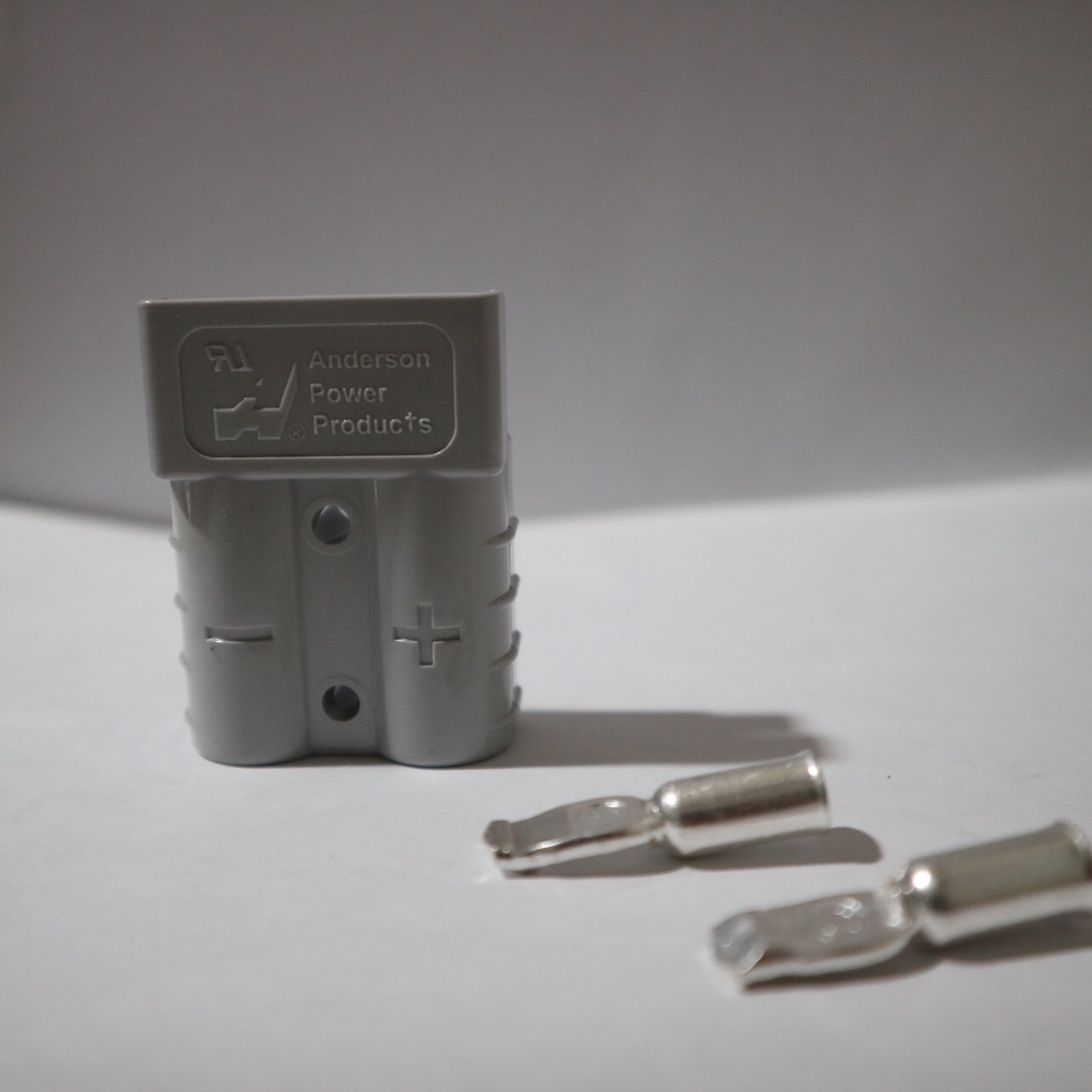 Jack cắm pin ác quy xe điện, xe nâng,UPS, jack cắm Anderson 50A 600V CHÍNH HÃNG