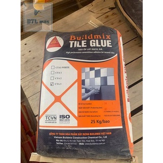 Keo dán gạch ốp lát cao cấp màu xám. Lát gạch KT đến 800x800mm, ốp gạch đến KT 600x600mm. Bond Tile Fastfix CTA 3 Grey