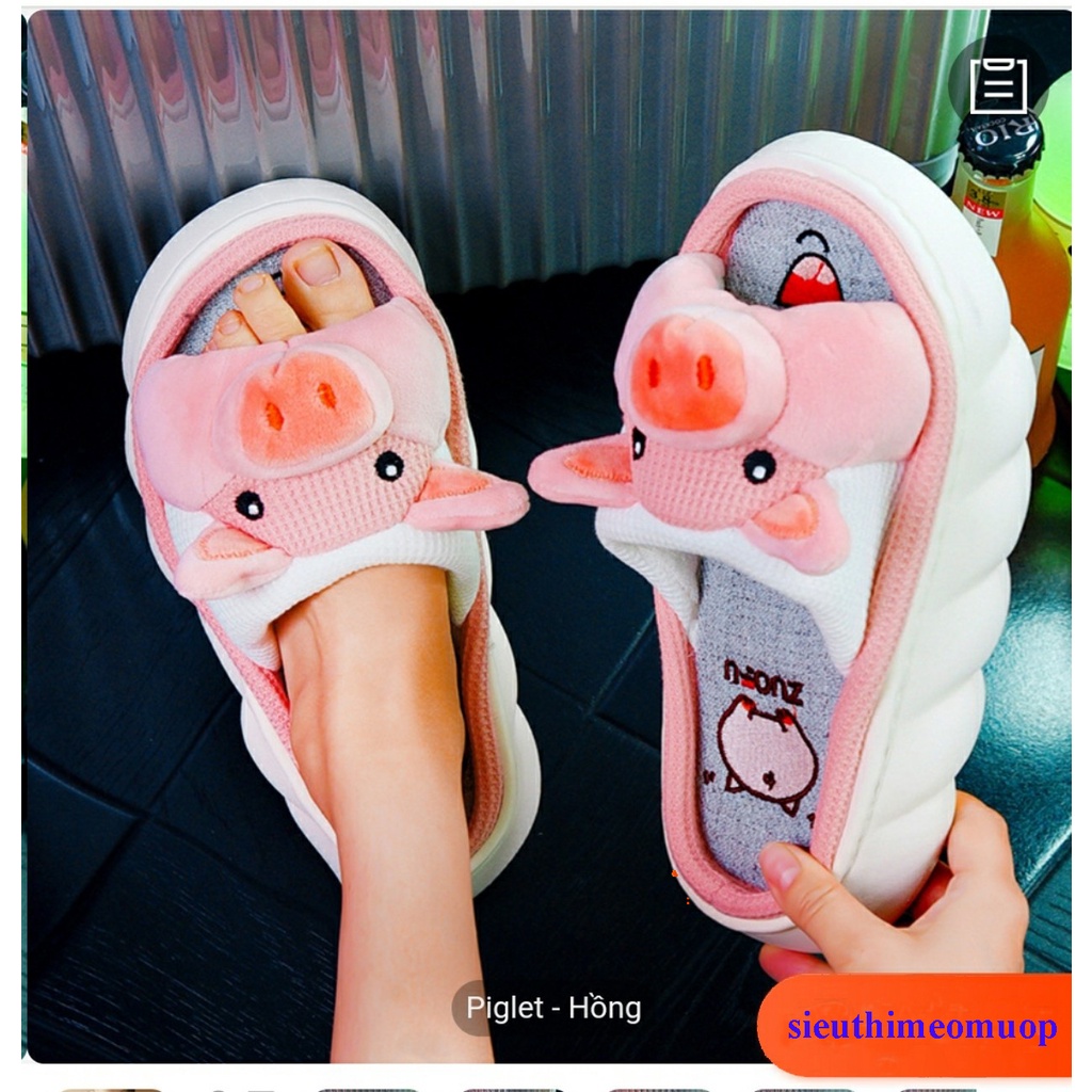 Dép Quai Ngang hình Thú Siêu CUTE - HOT TREND 2022
