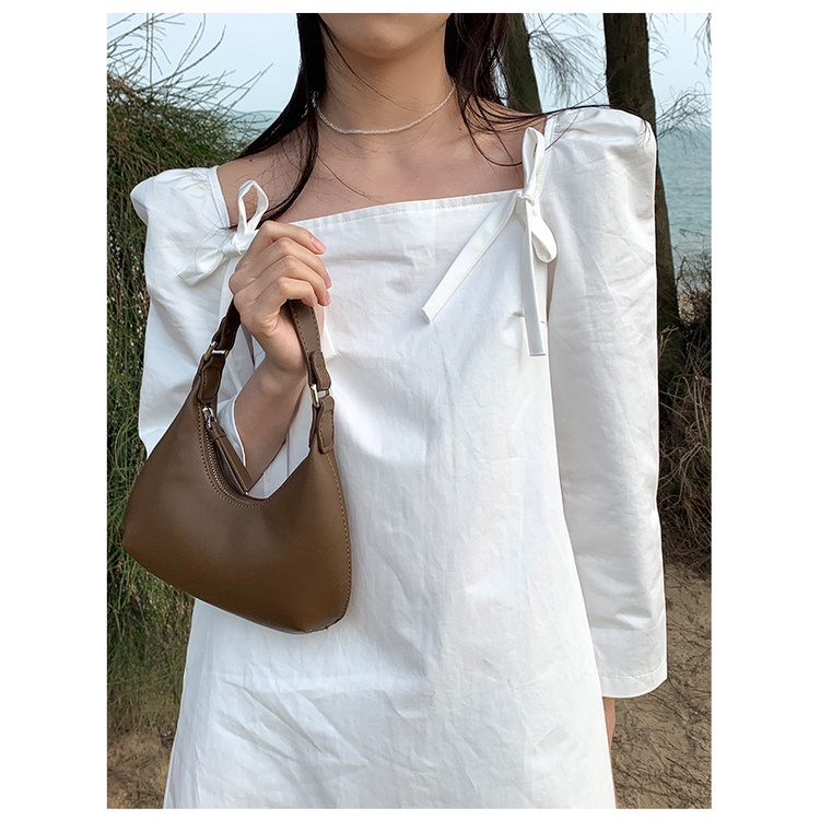 Túi Xách Tay Phong Cách Hàn Quốc Tối Giản Màu Sắc Trăm sh