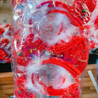 Sỉ bịch 12 cái cài sừng noel 2019