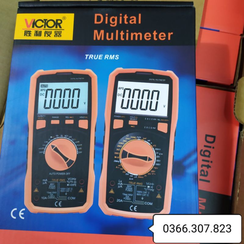 Đồng hồ vạn năng hiển thị số Victor VC-97