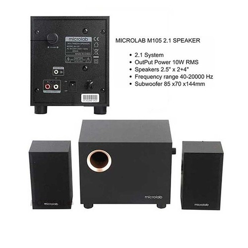 Loa vi tính Microlab M105 2.1